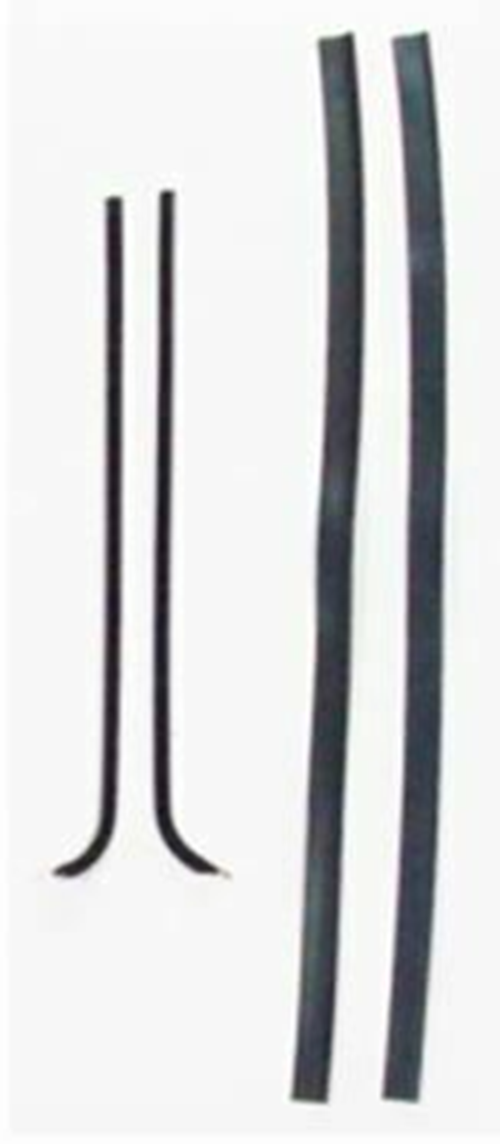 1951-1954 Chevy truck pickup window felts