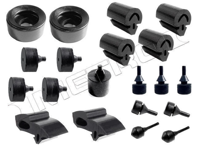 1970 Plymouth Barracuda 20pc Snap In Bumper Kit METRO (SBK 2325)