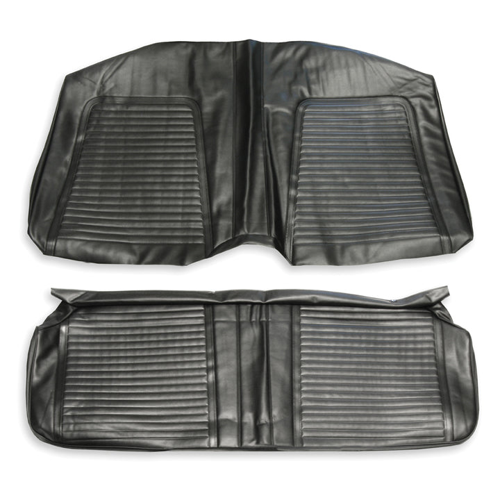 1969 Camaro Seat Cover Rear Black hardtop standard