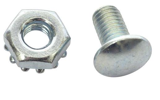 1959-1968 Chevrolet Grill Attaching Rivet with nuts(SET OF 4)