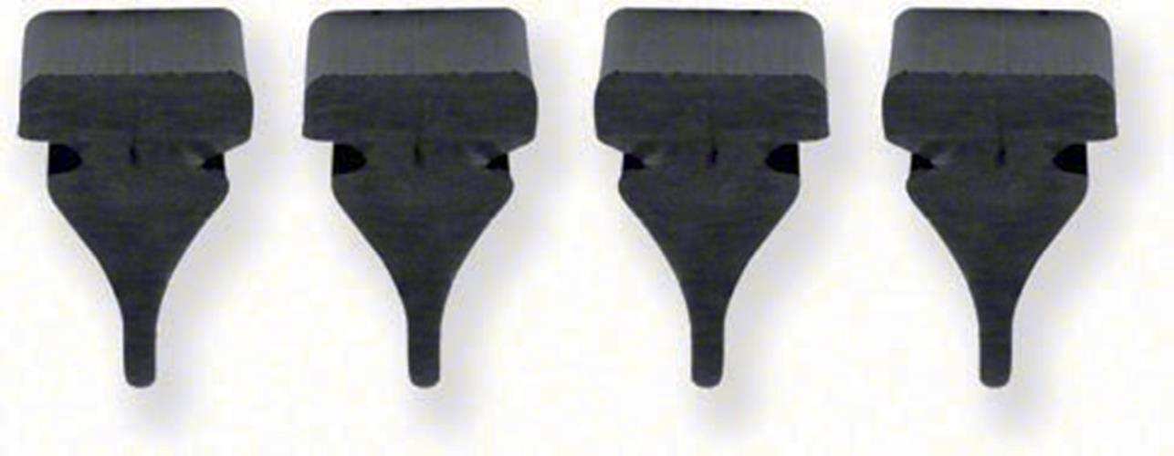 1967-1969 firebird radiator support filler panel bumper set 4pc