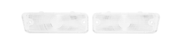 1966 Impala Clear Parking light lamp lens pair