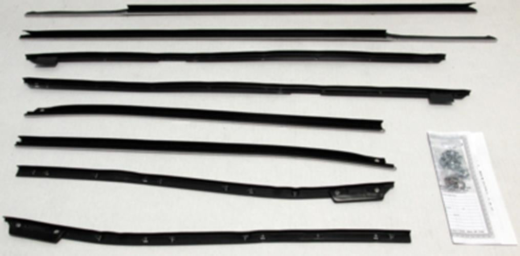 1967-1968 Electra Convertible Authentic window Felt kit (8pcs)