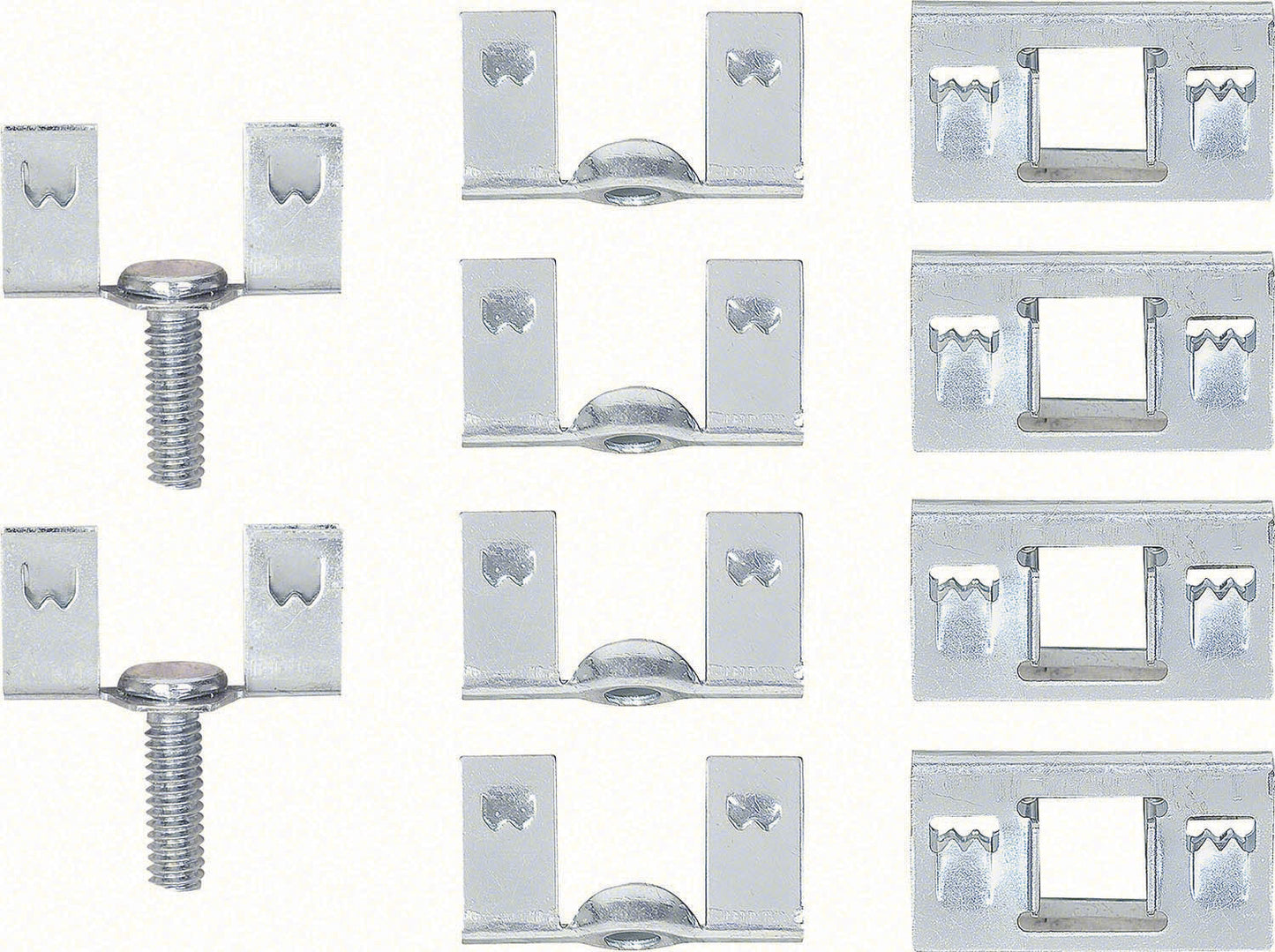 1969 Camaro Dash Carrier Clip Set