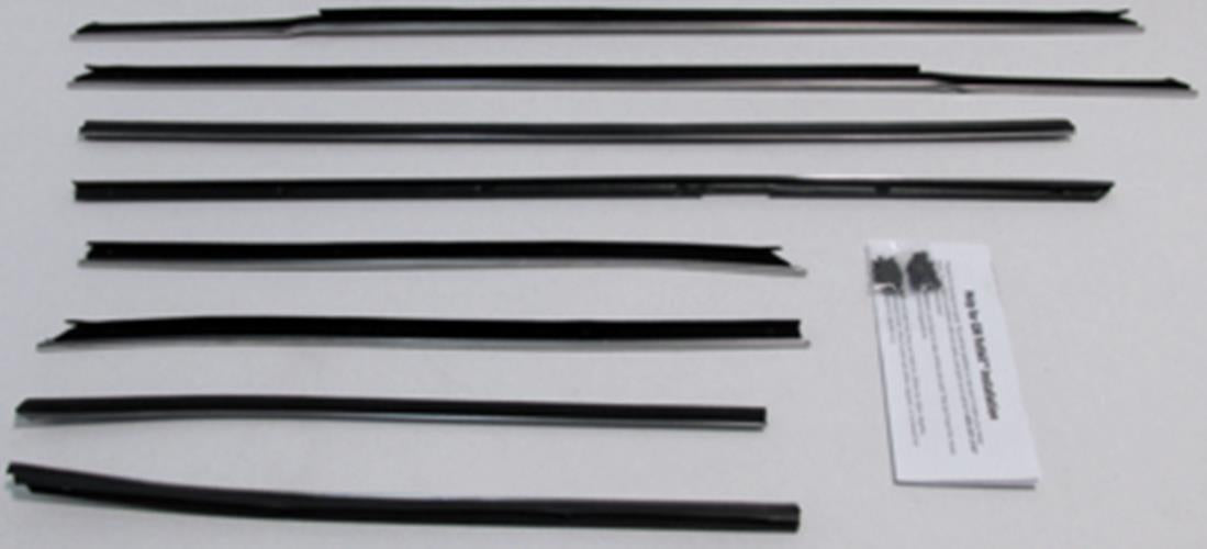 1967-1968 Impala Convertible Replacement Feltkit (8pcs)