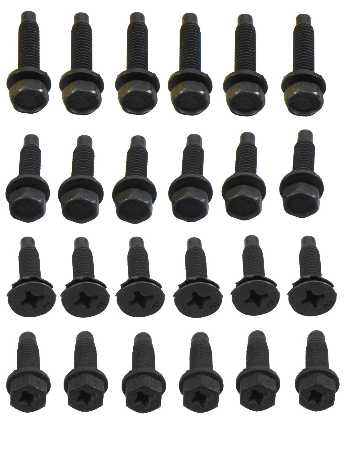 1967 Camaro, Firebird; Door Hinge Bolt and Screw Set; 24 Piece Set
