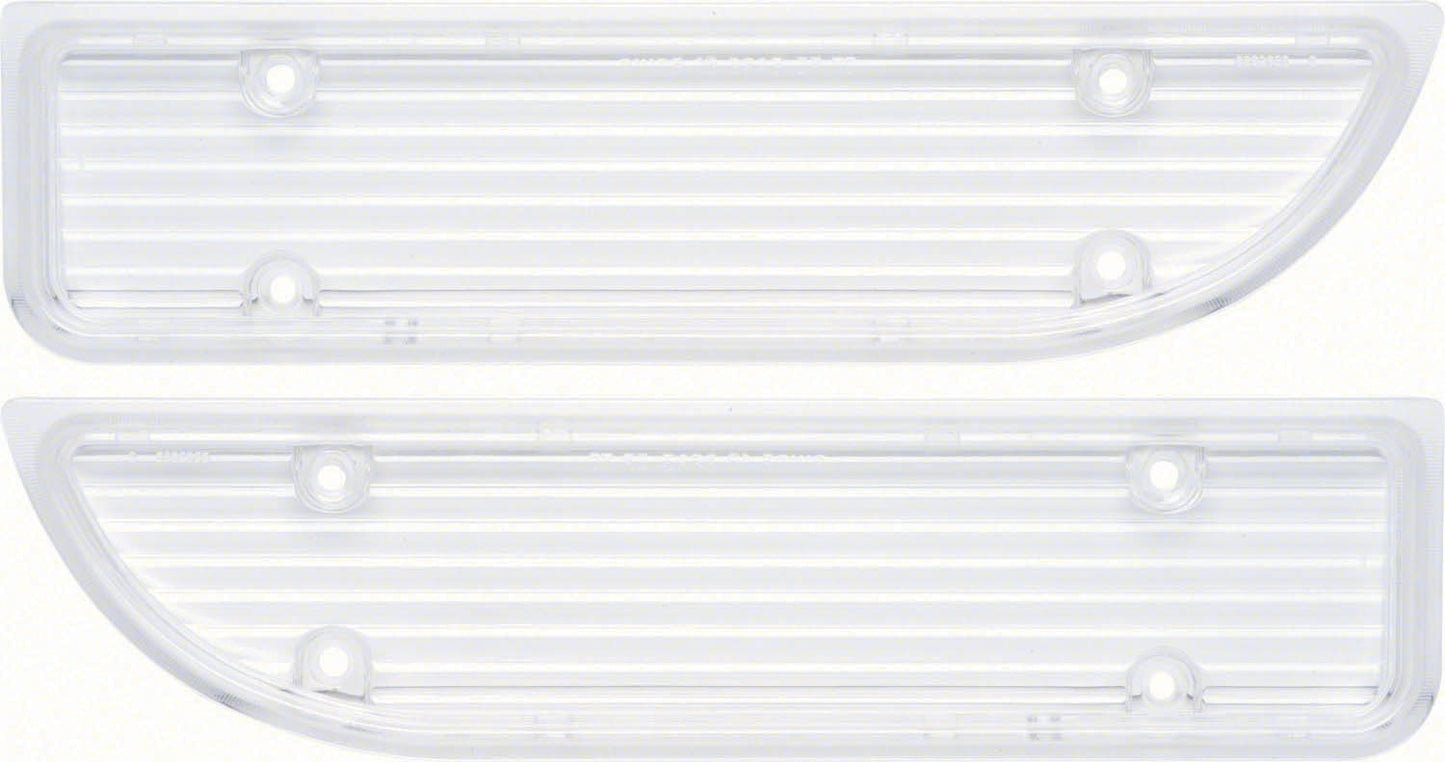 1970-73 Camaro; Standard, Z28, SS, Park Lamp Lens; RH and LH; Pair