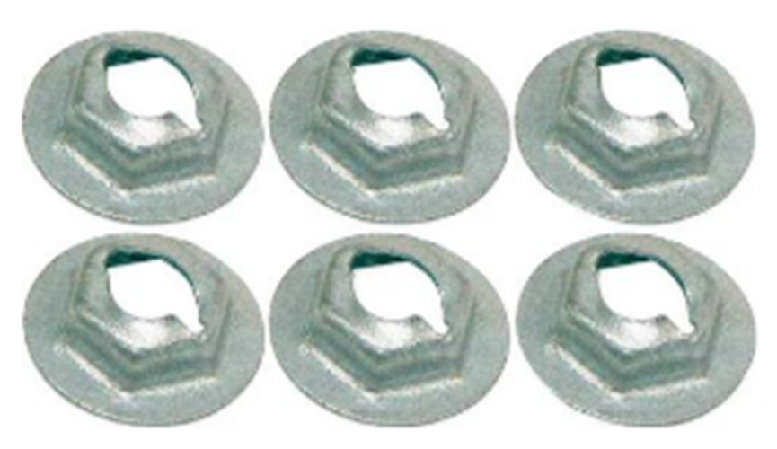 Speed Nut 1/4" Self Thread Cutting-12 Piece Set