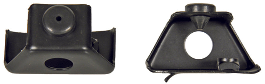 1968 Camaro RS Headlight door stop brackets assembly