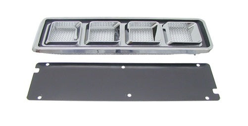 1968-1969 Camaro Hood Louver assembly pair