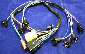 1960-61 C/10 DASH INSTRUMENT CLUSTER HARNESS