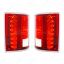 1973-91 C/10; Sequential LED Tail Lamp Assemblies; W/Trim