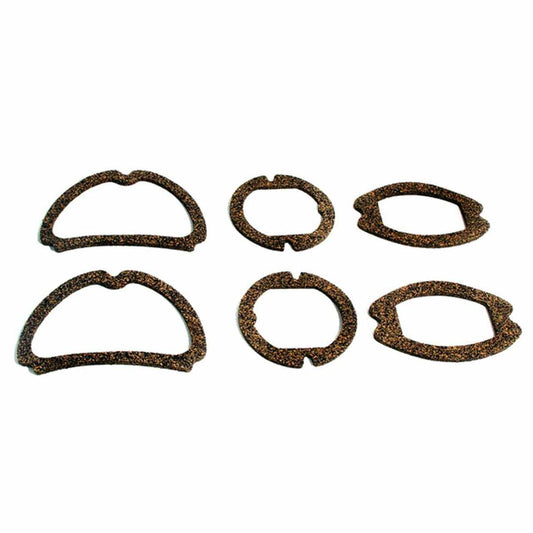 1957 Back Up Light Lens Gasket Bel Air 6 Piece 1114