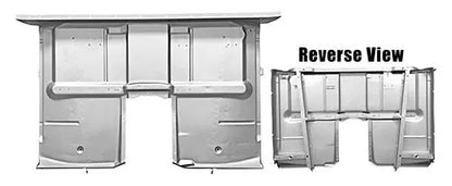 1969-1972 Chevy Blazer Cab Floor Pan Panel with High Hump 4WD Steel