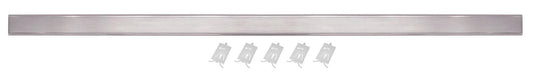 1981-87 Chevrolet / GMC Truck Upper Rear Cab Molding, Center -Complete with (5) Molding Clips- (Replaces GM# 14027354) Each.