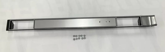 1981-87 Chevrolet / GMC Truck Dash Molding, Brushed Aluminum -for use with air conditioning- (Replaces GM# 14044452) Each.