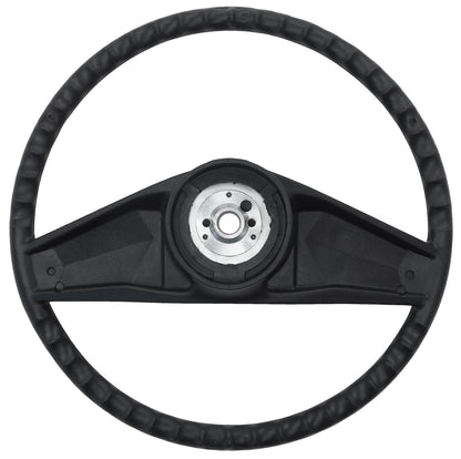 1978-87 Chevrolet / GMC Truck Steering Wheel, Black -Deluxe / Accepts Small Horn Cap- (Replaces GM# 9762307) Each.