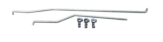 1967-72 Chevrolet / GMC Truck Door Latch & Door Control Relay-to-Door Lock Rod Set, LH (Replaces GM# 3900609 & GM# 3900611) Set.
