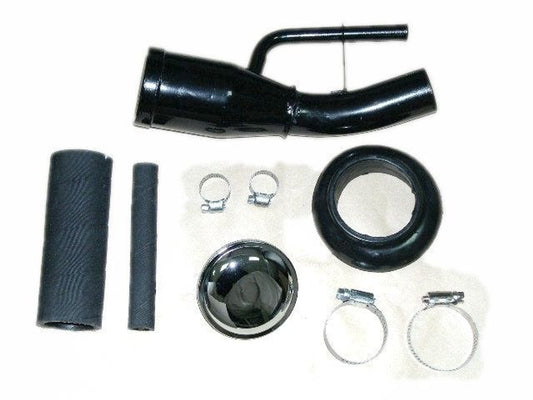 1949-55 1st Chevrolet / GMC Truck Fuel Tank Filler Kit with Black Filler Neck & Stainless Gas Cap. Kit.