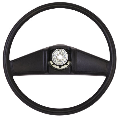 1978-87 Chevrolet / GMC Truck Steering Wheel, Black -Deluxe / Accepts Small Horn Cap- (Replaces GM# 9762307) Each.