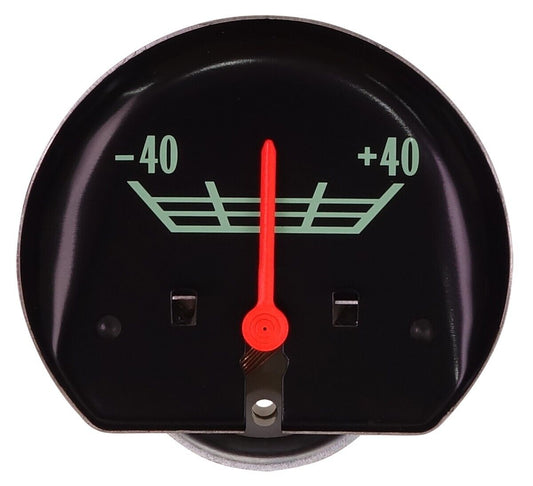 67-72 C/10 - NUMERIC FACE PLATE - Ammeter Gauge (-40 / +40 Amps) Each.