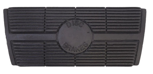 1975-98 Chevrolet / GMC Truck Brake Pedal Pad, with Automatic Transmission, Pad Reads "Disc Brakes" (Replaces GM# 1552209) Each.