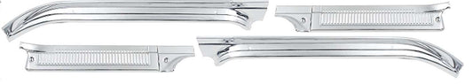 1973-76 Chevrolet / GMC Truck Door Sill Plate Kit, 4 PCS, Kit Includes Front of Front Door Sill Plates LH and RH and Rear of Front Door Sill Plates LH and RH, Kit.