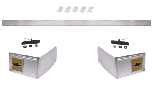 1981-87 C/10 Upper Cab Molding 3-Piece Set, Kit.