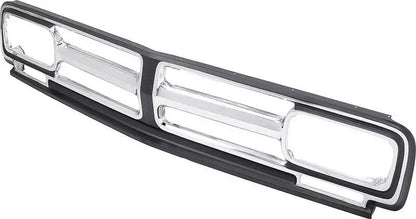 1971-72 GMC Truck Grill, Chrome with Black Painted Details. Each.