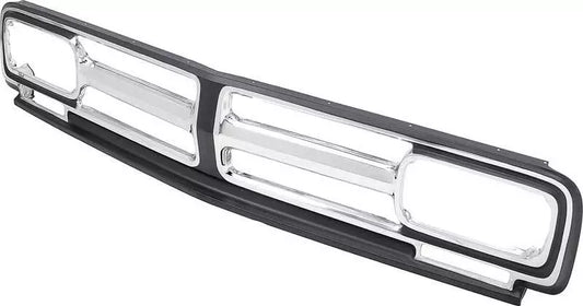 1971-72 GMC Truck Grill, Chrome with Black Painted Details. Each.