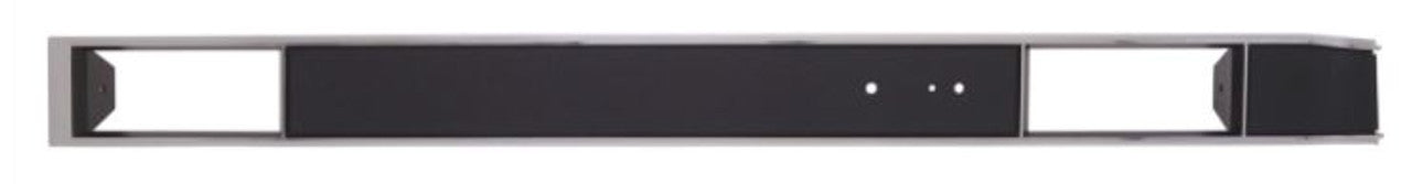 1973-77 Chevrolet / GMC Truck (replacement),1978-80 Chevrolet / GMC Truck Dash Molding, Black & Silver -for use with air conditioning- (Replaces GM# 461616) Each.