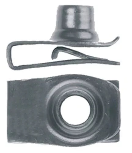 BLACK FINISH EXTRUDED "U" NUT