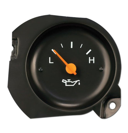 1978-79 1st Design Chevrolet / GMC Truck Oil Pressure Gauge / Electric (Fire Orange Needle) (Replaces GM# 25025164) Each.