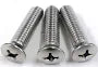 1947-72 Chevrolet / GMC Truck Exterior Mirror Arm Screws, Stainless Steel (Replaces GM# 3720230) 3-Piece Set.