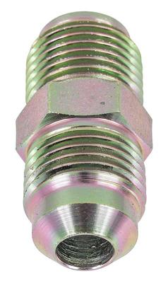 1960-77 GM; Power Steering Fitting; with Saginaw PS Pump; Cad Plated; Various Models