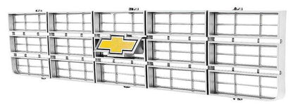1977-79 C/10; Front Grill Assembly; with Yellow Bow Tie Emblem;