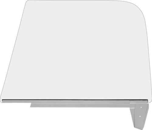 1967-72 C/10 Side Window With Lower Glass Channel, LH, Clear Glass, Each.