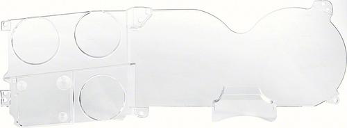 1973-87 C/10 Instrument Gauge Cluster Lens -with gauges / without clock-Each.