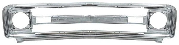 1969-70 C/10 Outer Grill Shell, Stamped  "C H E V R O L E T", Each.