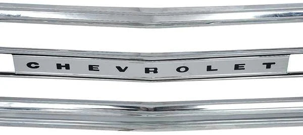 1969-70 C/10 Outer Grill Shell, Stamped  "C H E V R O L E T", Each.