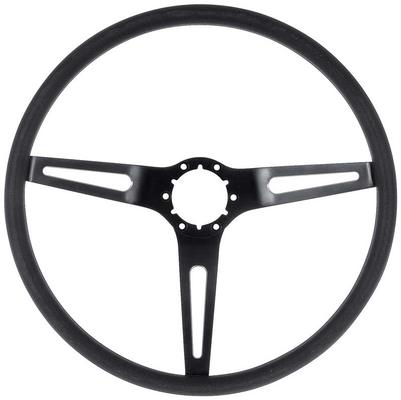 1969-72 Camaro, C/10; Comfort Grip Steering Wheel; 3-Spoke; with Black Spokes
