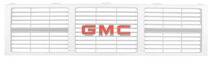 1983-88 GMC Pickup; GMC Grill Emblem Letter Set; with Installation Hardware