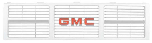 1983-88 GMC Pickup; GMC Grill Emblem Letter Set; with Installation Hardware