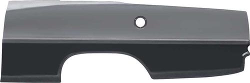 1966-1967 Chevy II, Nova; Quarter Panel Skin; 2 Door Hardtop; LH Driver Side