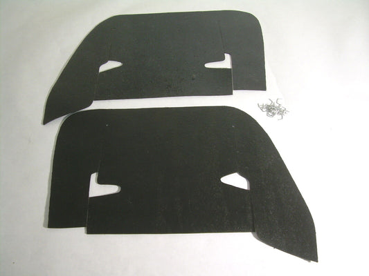 1961 Impala Belair Biscayne A-Arm Flaps Seals w/Staples Pair