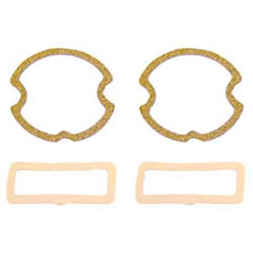 1963 Lens Gasket Kit: 8 Piece Park light, Taillight, Backup, Brake 2174