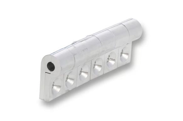 Line Clamp, 3/16", Package Of 6, Polished