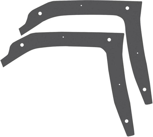 1967 Impala Quarter Panel Extension Seals - 2 Door Hardtop - Pair 23642