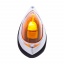Amber Deluxe Chrome Hi-5 Cab Roof Light Set