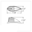 Amber Deluxe Chrome Hi-5 Cab Roof Light Set